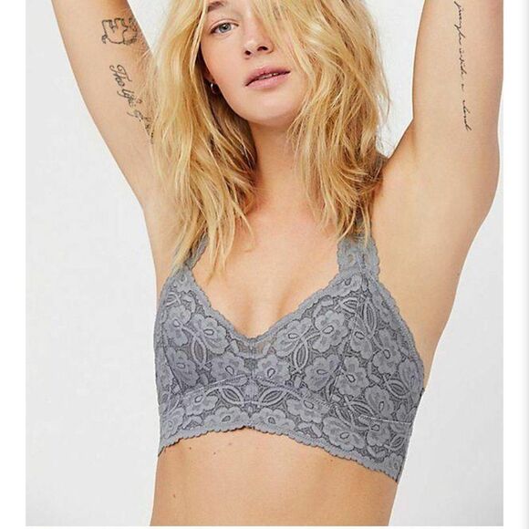 FREE PEOPLE Galloon Lace Racerback BRALETTE XS NEW bra - Picture 3 of 6
